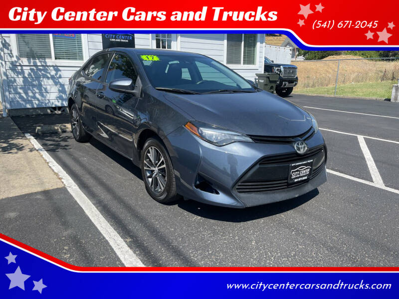 2017 Toyota Corolla for sale at City Center Cars and Trucks in Roseburg OR