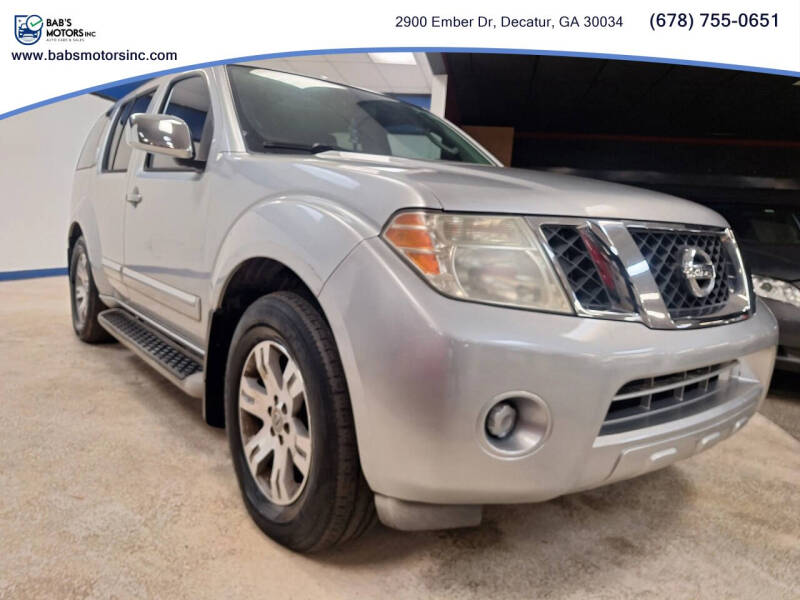 2011 Nissan Pathfinder Silver Edition