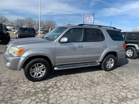 2006 Toyota Sequoia for sale at Superior Used Cars LLC in Claremore OK