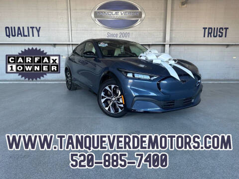 2021 Ford Mustang Mach-E for sale at TANQUE VERDE MOTORS in Tucson AZ