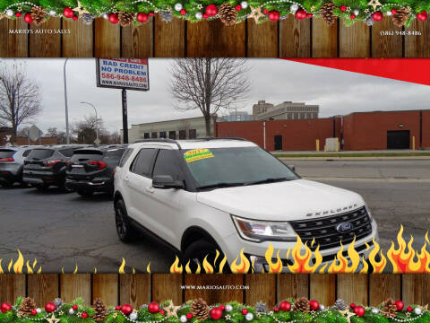 2017 Ford Explorer for sale at MARIO'S AUTO SALES in Mount Clemens MI
