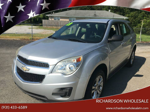 2013 Chevrolet Equinox for sale at RICHARDSON WHOLESALE in Fayetteville TN