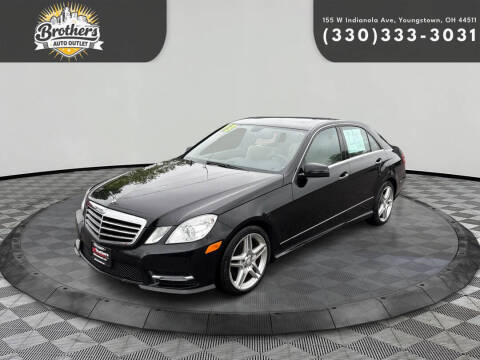 2013 Mercedes-Benz E-Class for sale at Brothers Auto Group in Youngstown OH