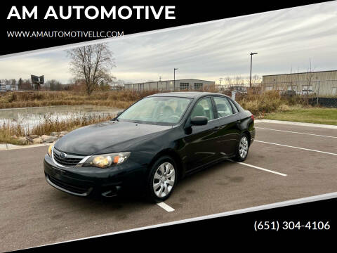 2008 Subaru Impreza for sale at AM AUTOMOTIVE in Forest Lake MN