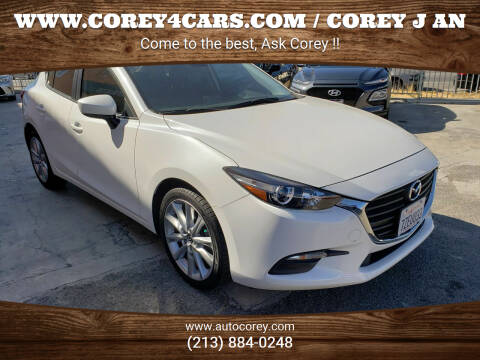 2017 Mazda MAZDA3 for sale at WWW.COREY4CARS.COM / COREY J AN in Los Angeles CA