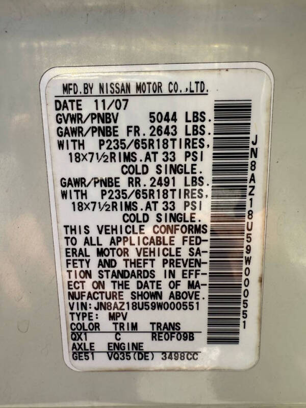 2009 Nissan Murano S