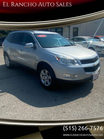 2011 Chevrolet Traverse for sale at El Rancho Auto Sales in Des Moines IA