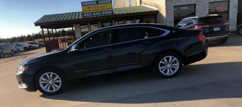 2018 Chevrolet Impala for sale at Drivers Choice in Bonham TX