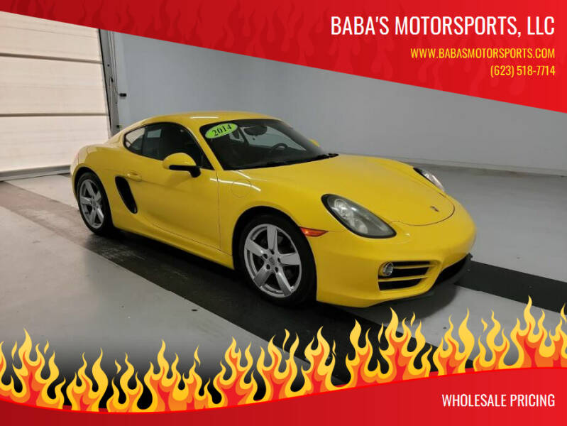 2014 Porsche Cayman for sale at Baba's Motorsports, LLC in Phoenix AZ