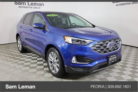 2020 Ford Edge for sale at Sam Leman Chrysler Jeep Dodge of Peoria in Peoria IL