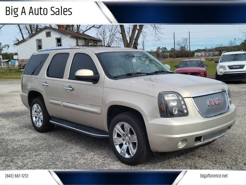 2008 GMC Yukon for sale at Big A Auto Sales Lot 2 in Florence SC