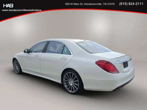 2015 Mercedes-Benz S-Class S 550