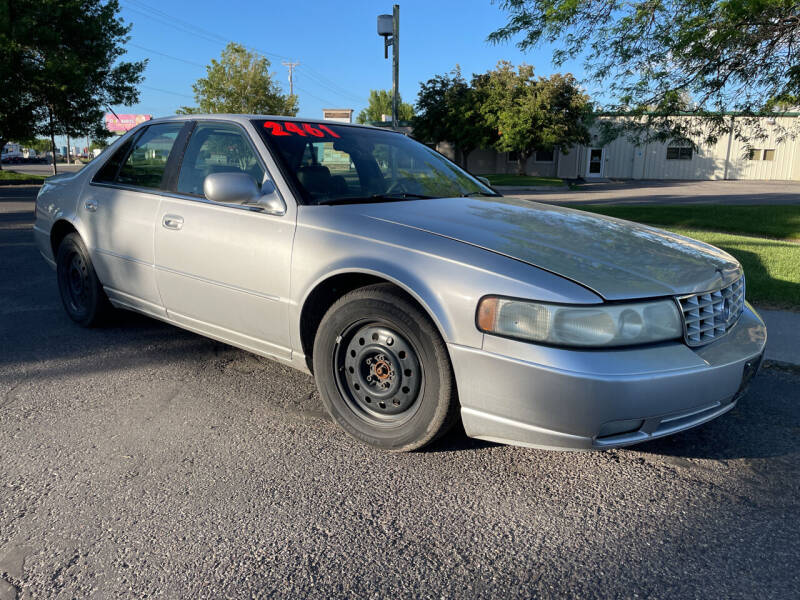 2003 Cadillac Seville for sale at BELOW BOOK AUTO SALES in Idaho Falls ID