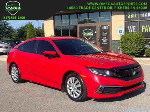 2020 Honda Civic for sale at Omega Autosports of Fishers in Fishers IN