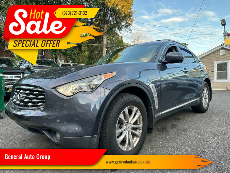 2010 Infiniti FX35 for sale at General Auto Group in Irvington NJ
