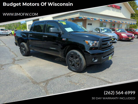 2010 Toyota Tundra for sale at Budget Motors of Wisconsin in Racine WI