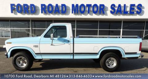 1986 Ford F-150 for sale at Ford Road Motor Sales in Dearborn MI