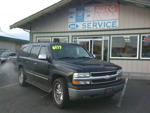 2004 Chevrolet Suburban for sale at 777 Auto Sales and Service in Tacoma WA