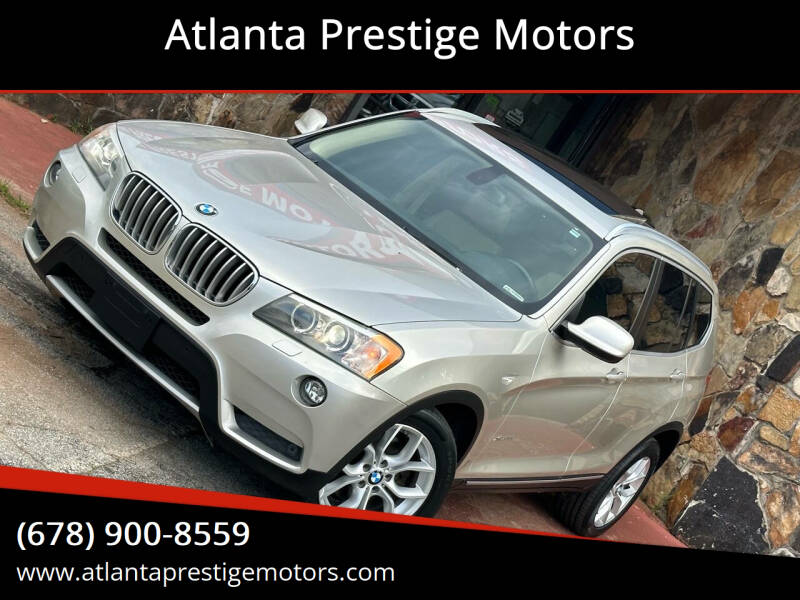 2011 BMW X3 for sale at Atlanta Prestige Motors in Decatur GA
