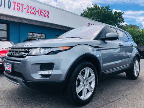 2015 Land Rover Range Rover Evoque for sale at Trimax Auto Group in Norfolk VA