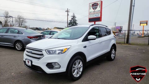 2018 Ford Escape for sale at PRESTIGE AUTO CENTER LLC in Salem OR