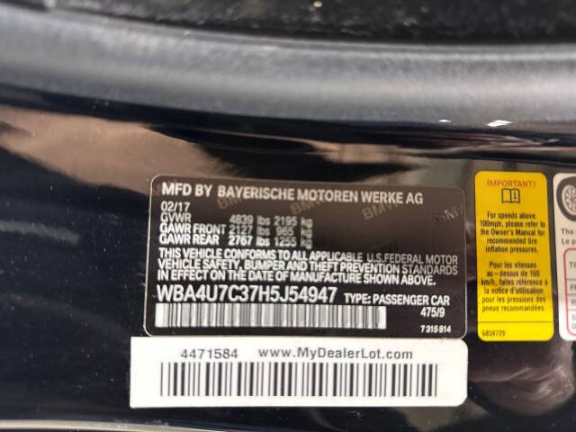 2017 BMW 4 Series 430i