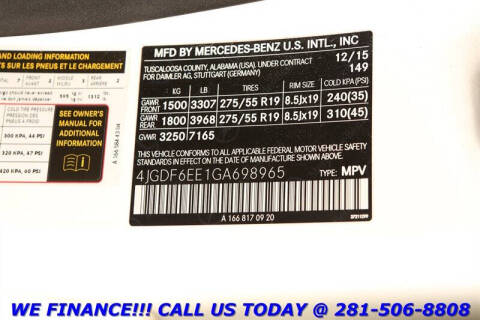 2016 Mercedes-Benz GL-Class GL 450 4MATIC