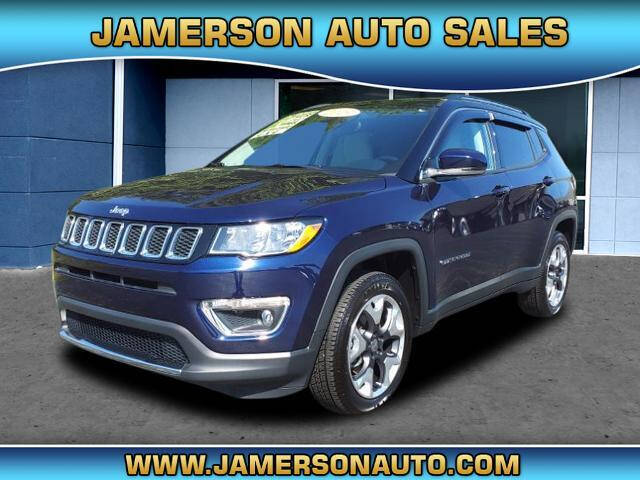 2019 Jeep Compass for sale at Jamerson Auto Sales in Anderson IN