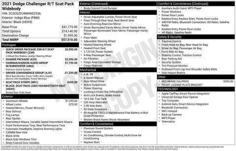 2021 Dodge Challenger R/T Scat Pack