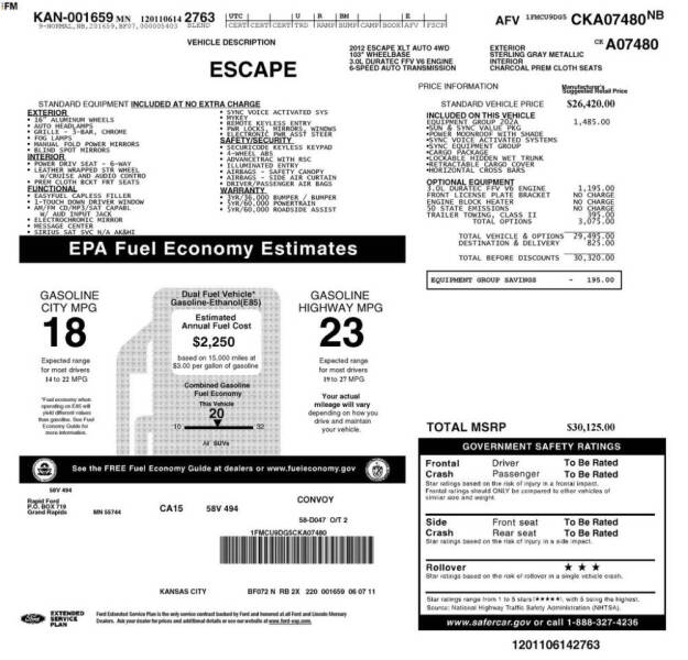2012 Ford Escape XLT