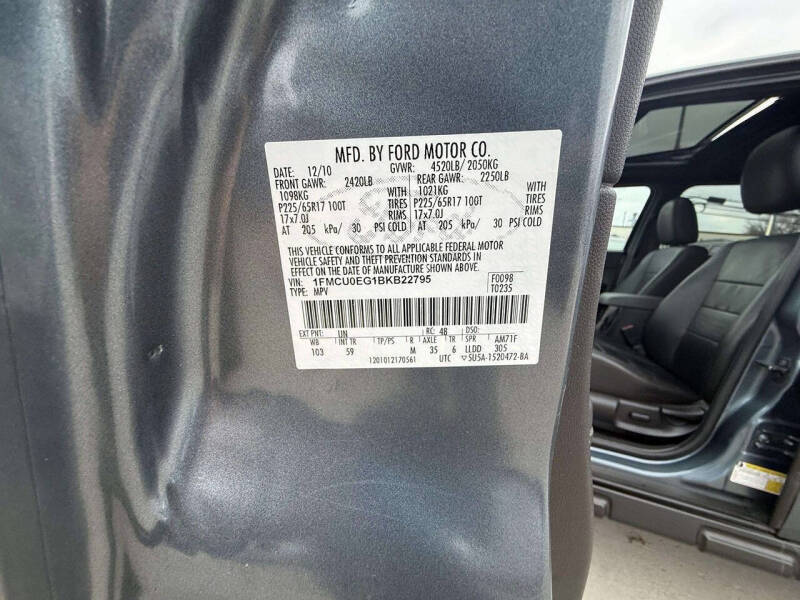 2011 Ford Escape Limited