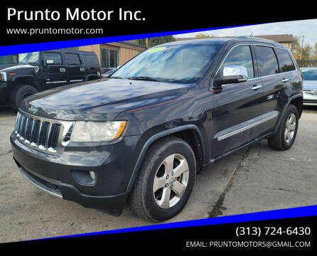 2011 Jeep Grand Cherokee for sale at Prunto Motor Inc. in Dearborn MI