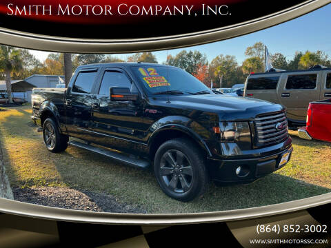 2012 Ford F-150 for sale at Smith Motor Company, Inc. in Mc Cormick SC