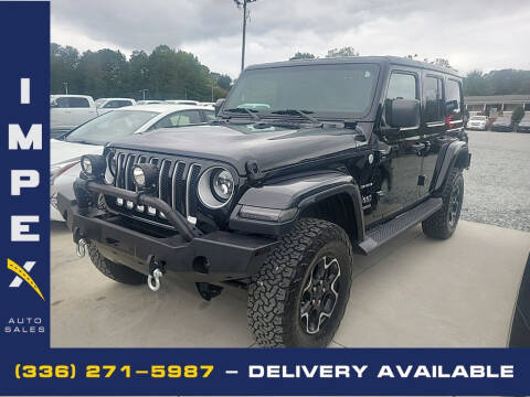 2020 Jeep Wrangler Unlimited for sale at Impex Auto Sales in Greensboro NC