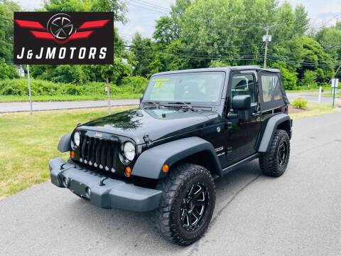 2010 Jeep Wrangler for sale at J & J MOTORS in New Milford CT