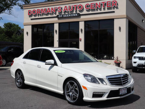 2013 Mercedes-Benz E-Class for sale at DORMANS AUTO CENTER OF SEEKONK in Seekonk MA