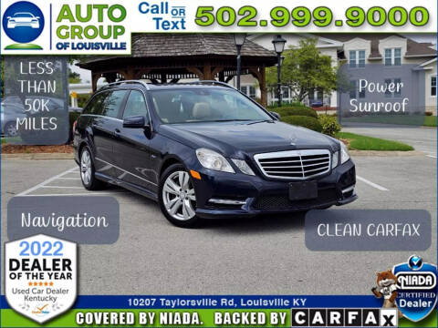 2012 Mercedes-Benz E-Class for sale at Auto Group of Louisville in Louisville KY