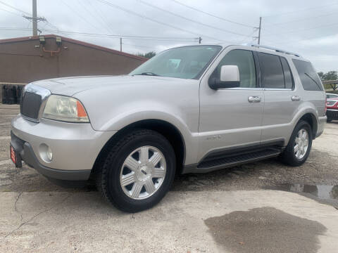 2003 Lincoln Aviator for sale at FAIR DEAL AUTO SALES INC in Houston TX