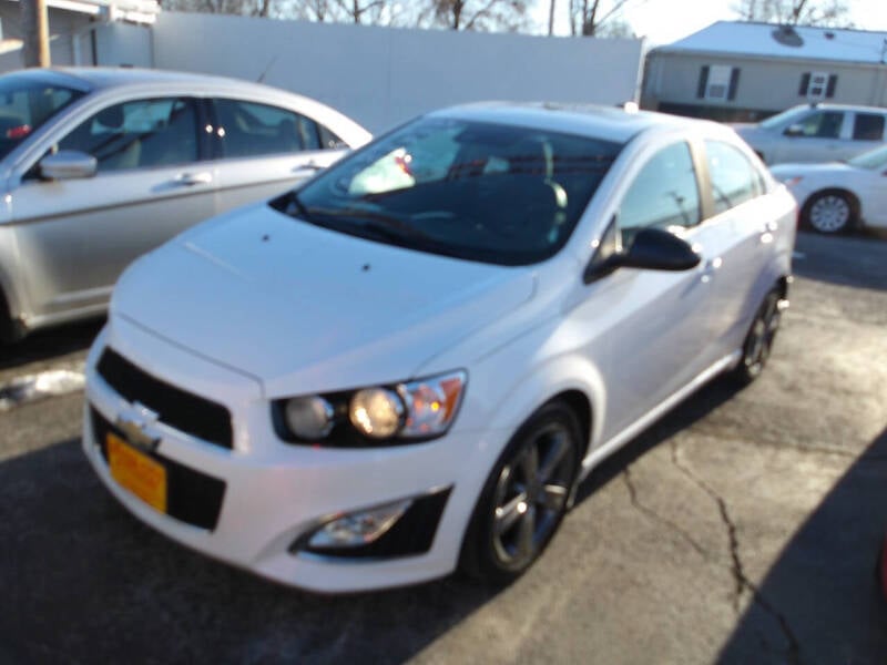 2016 Chevrolet Sonic for sale at River City Auto Sales in Cottage Hills IL