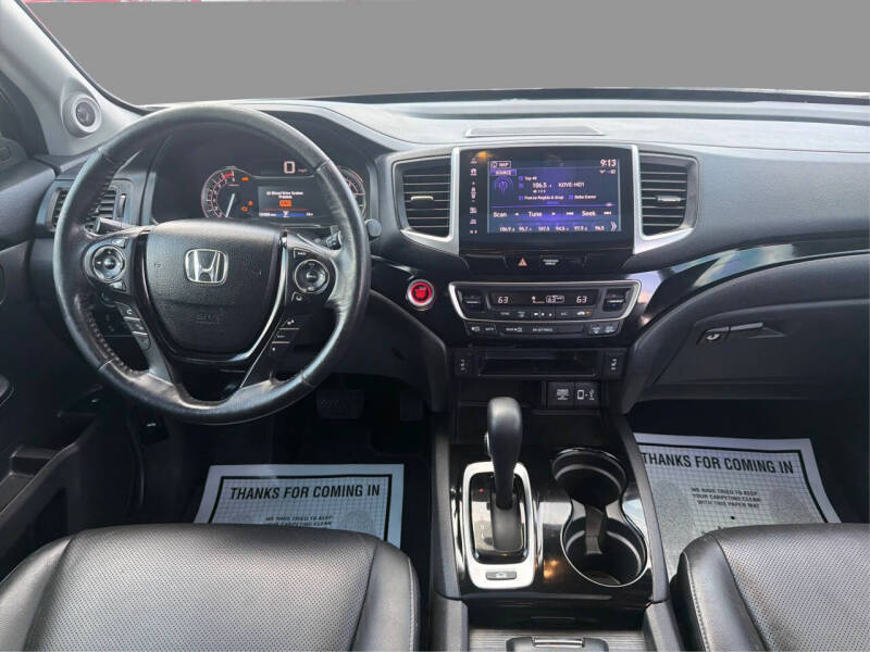2017 Honda Ridgeline RTL-E