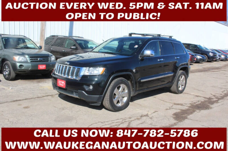 2013 Jeep Grand Cherokee for sale at Waukegan Auto Auction in Waukegan IL