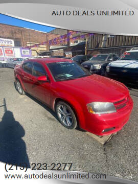 2013 Dodge Avenger for sale at AUTO DEALS UNLIMITED in Philadelphia PA