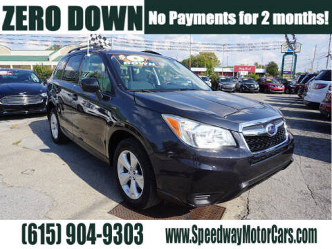 2015 Subaru Forester for sale at Speedway Motors in Murfreesboro TN