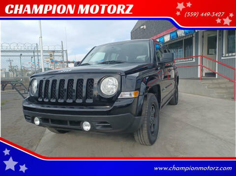2015 Jeep Patriot for sale at CHAMPION MOTORZ in Fresno CA