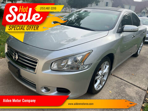 2012 Nissan Maxima for sale at Aiden Motor Company in Portsmouth VA
