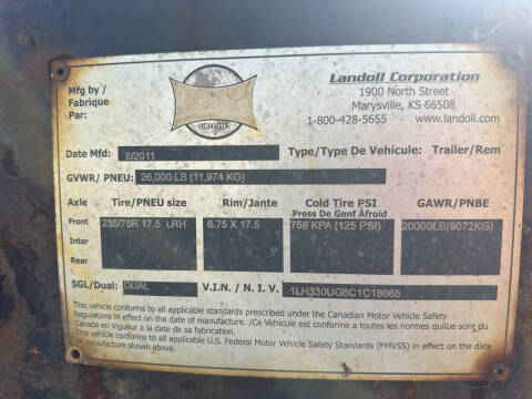 2012 Landoll 330C
