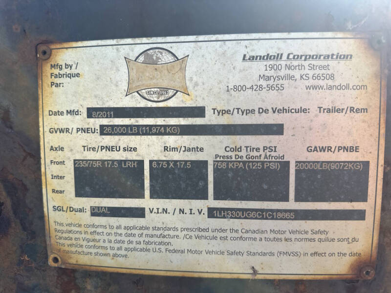 2012 Landoll 330C