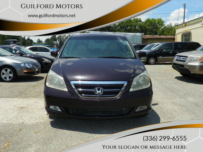 2007 Honda Odyssey for sale at Guilford Motors in Greensboro NC