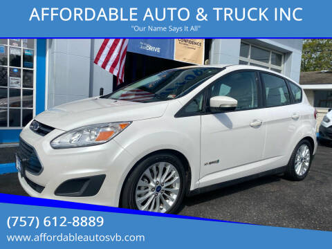2017 Ford C-MAX Hybrid for sale at AFFORDABLE AUTO & TRUCK INC in Virginia Beach VA