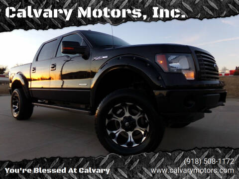 2012 Ford F-150 for sale at Calvary Motors, Inc. in Bixby OK